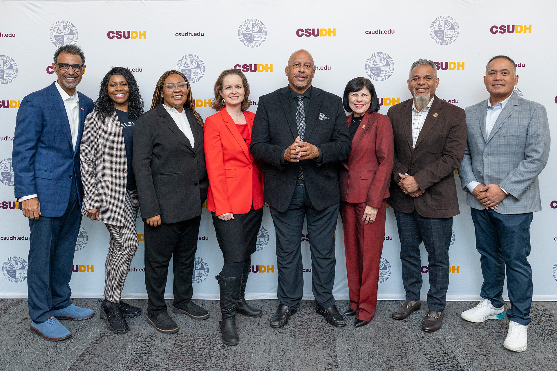 Campus admins and members of the Philanthropic Foundation.