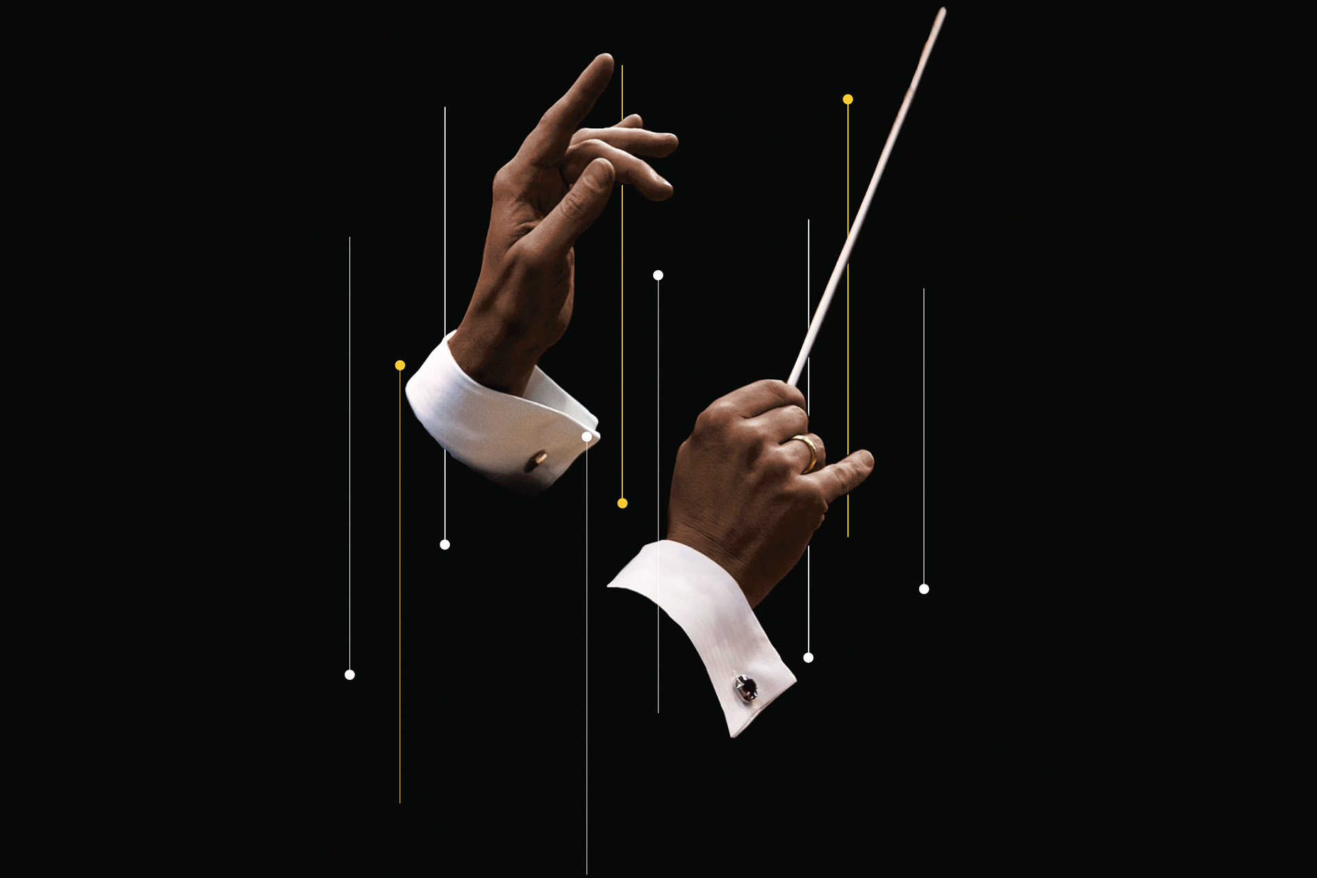 Conductor’s hands